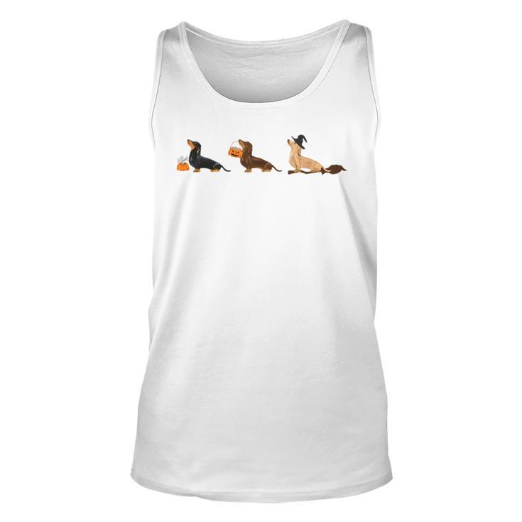 Dachshund Halloween Halloween Dachshund Tank Top