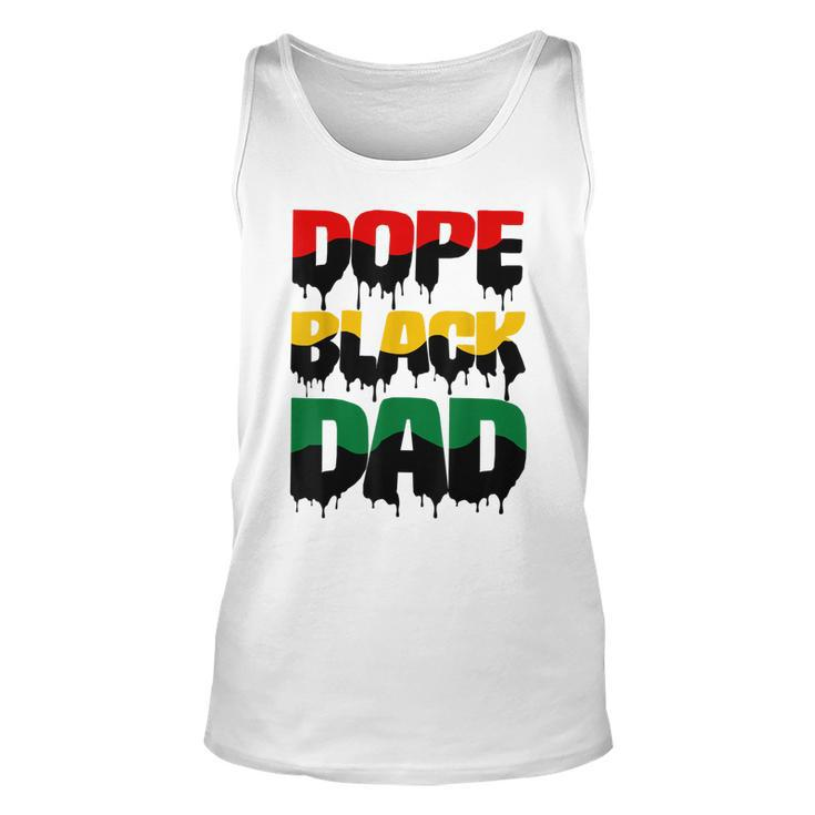 Dope Black Dad Father’S Day For African American Father Tank Top