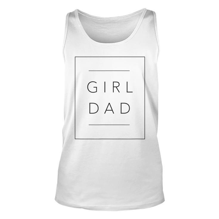 Father Of Girls Gift Proud New Girl Dad  Unisex Tank Top