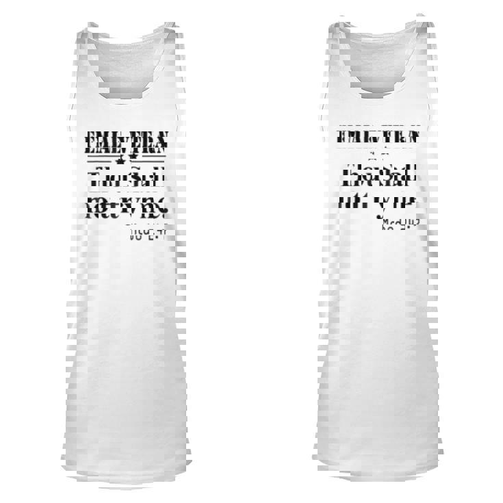 Female Veteran Thou Shall Not Try Me Mood 247 Shirt