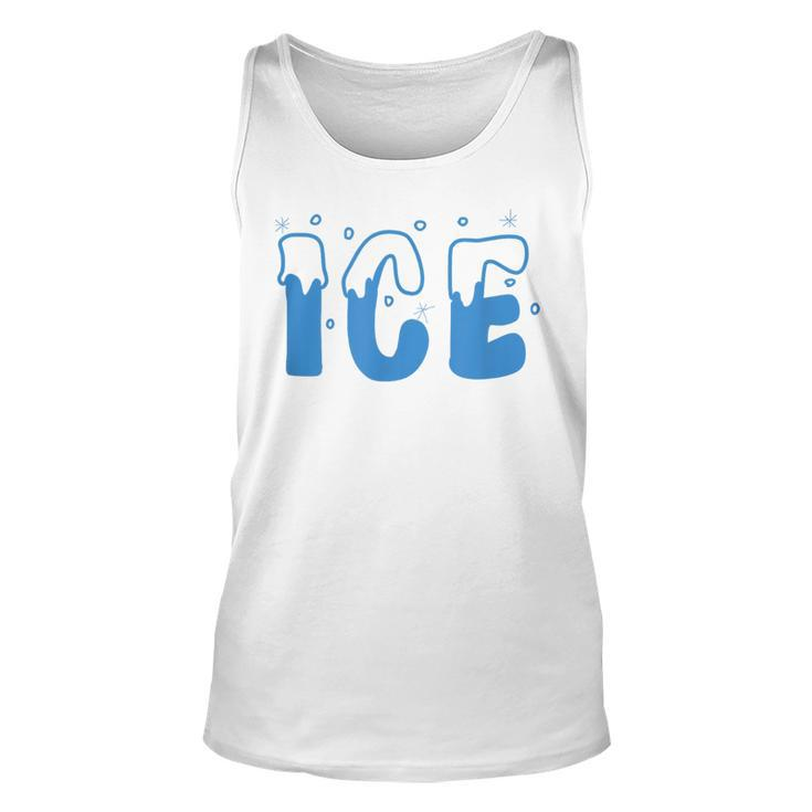 Fire And Ice Last Minute Halloween Matching Couple Costume Tank Top