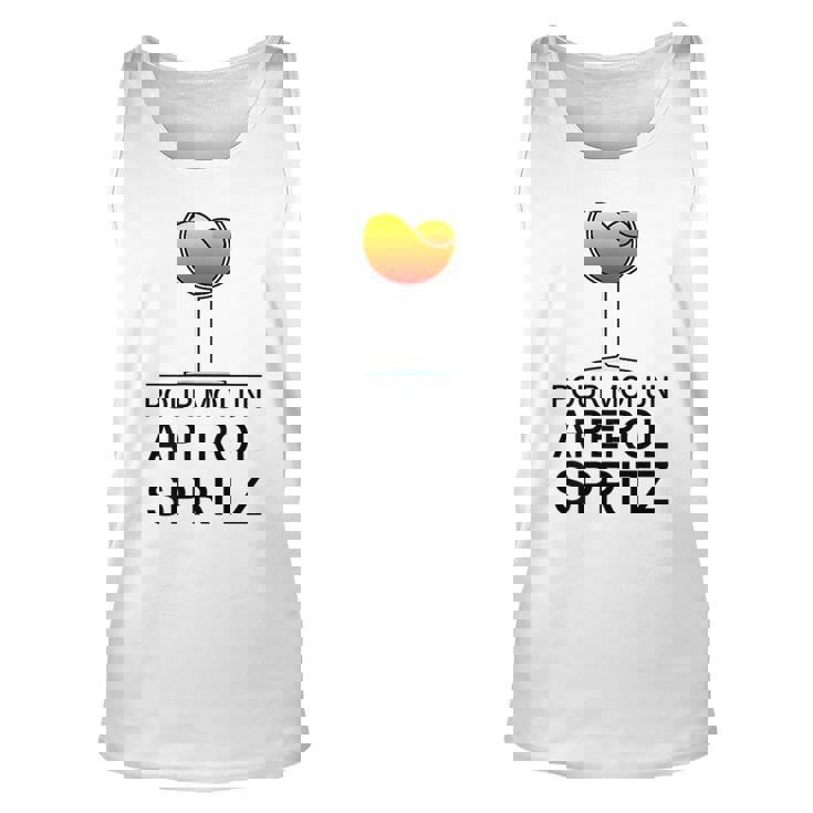 For Me An Aperol Spritz Order At The Bar Order Unisex Tank Top