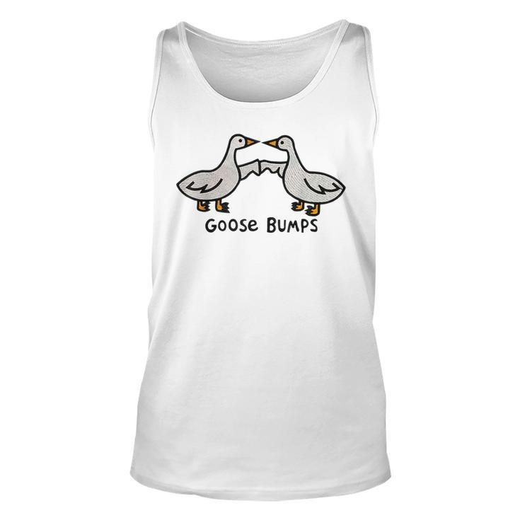 Goose Embroidered  Goose Bumps  Silly Goose  Unisex Tank Top