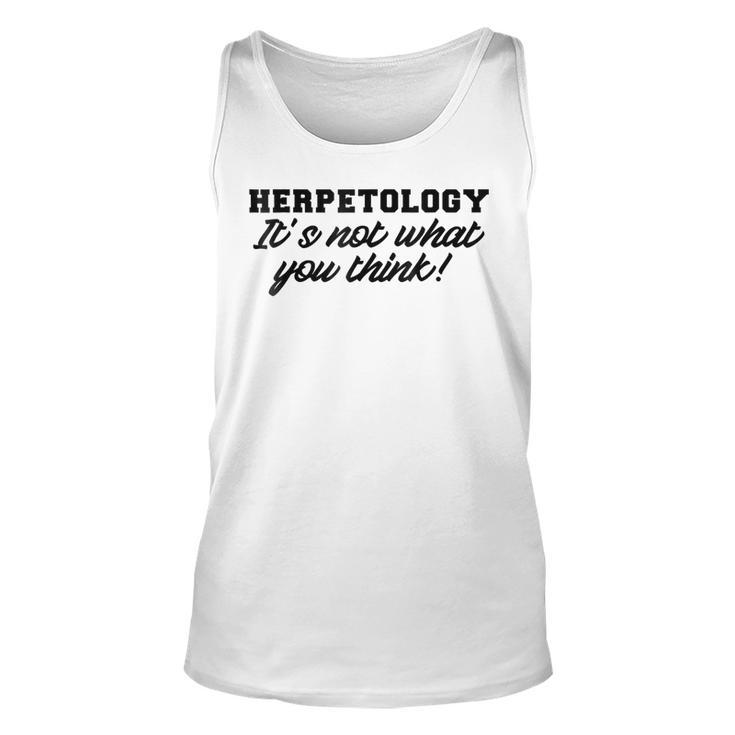 Herpetology Reptile Snake Herpetologist For Reptile Lovers Tank Top