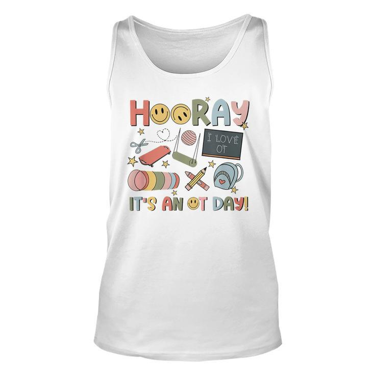 Hooray It’S An Ot Day Occupational Therapy Back To School Tank Top