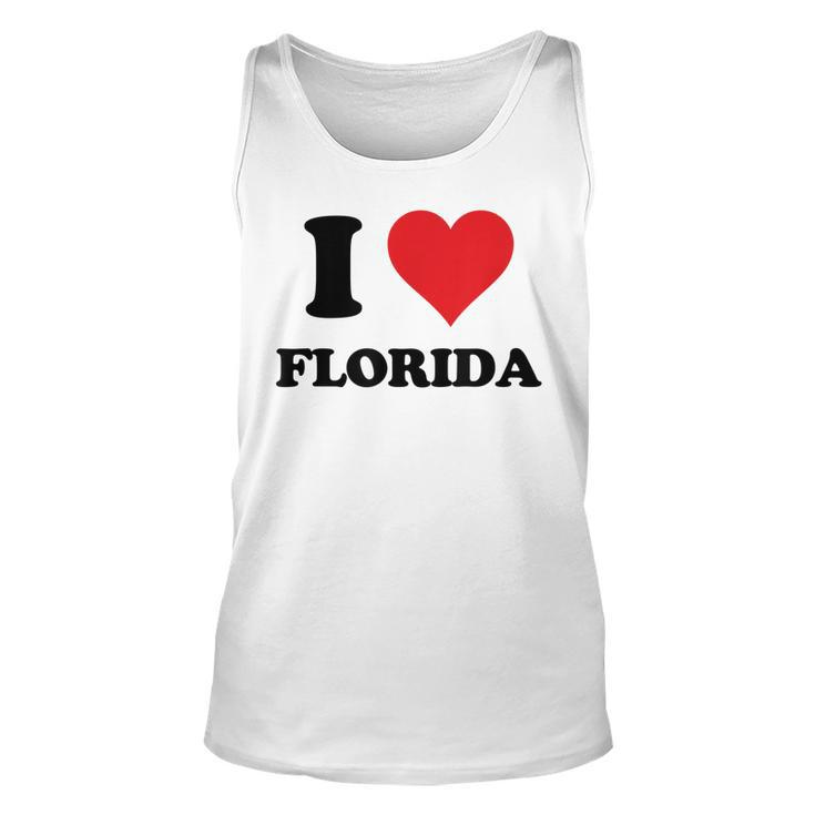 I Heart Florida First Name I Love Personalized Stuff Unisex Tank Top
