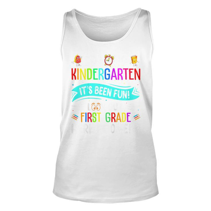 Kids Last Day So Long Kindergarten Look Out 1St Grade Here I Come Tank Top