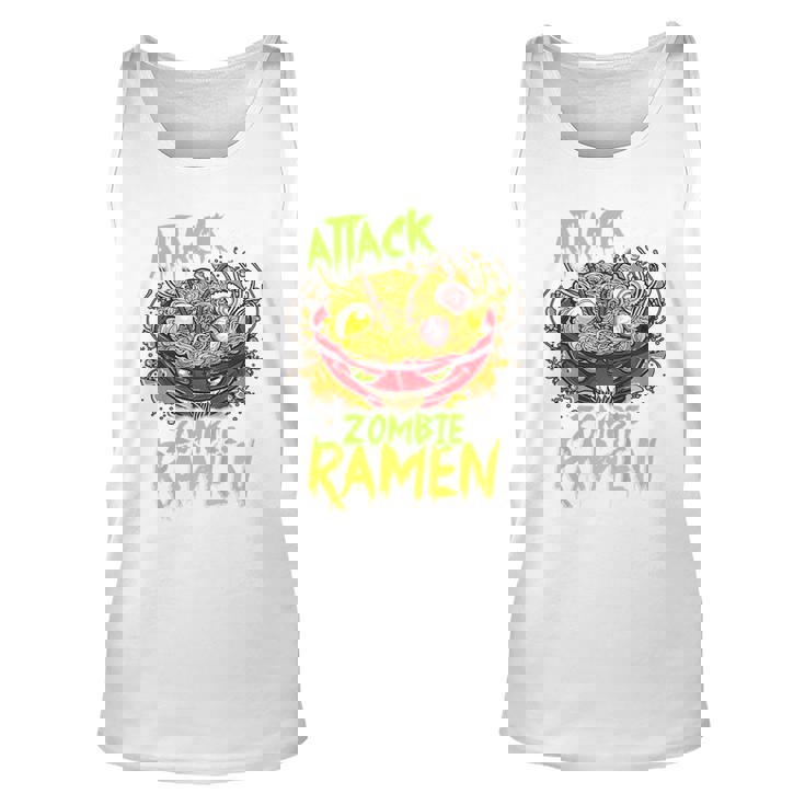 Kids Scary Halloween Zombie Ramen Anime Unisex Tank Top