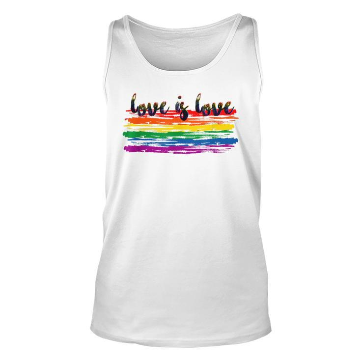 Love Is Love  Gay Pride Parade 2020  Unisex Tank Top