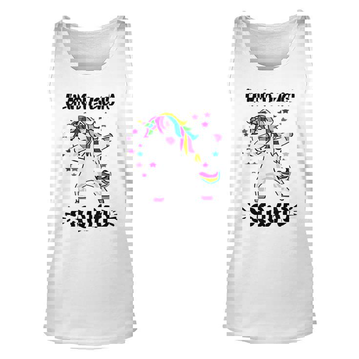 Lunch Lady Squad Dabbing Unicorn Lunch Lady Unisex Tank Top