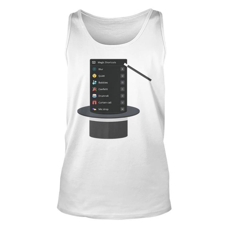 Magic Shortcuts   Unisex Tank Top