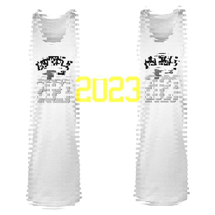 Master Degree Graduation Gifts Mastered It 2023 Graduate  Unisex Tank Top