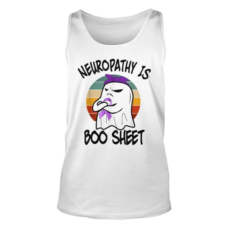 Neuropathy Is Boo Sheet Ghost Vintage Halloween Halloween Tank Top