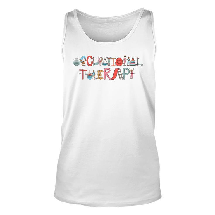 Occupational Therapy & Therapists Ot Assistant Healthcare Tank Top