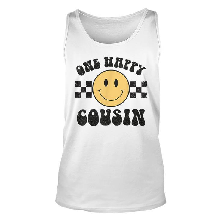 One Happy Dude 1St Birthday One Cool Cousin Family Matching Tank Top