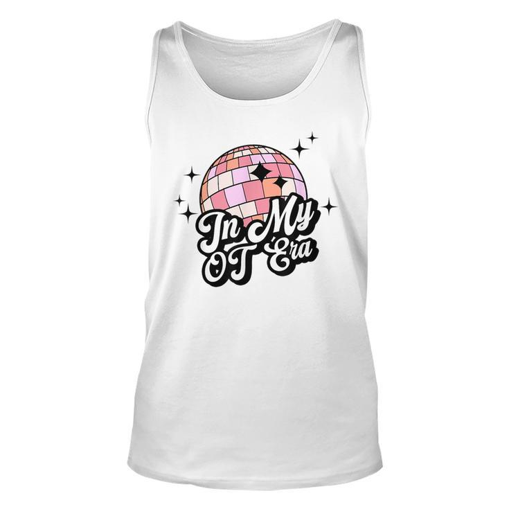 In My Ot Era Occupational Therapy Discoball Ot Therapist Therapist Tank Top