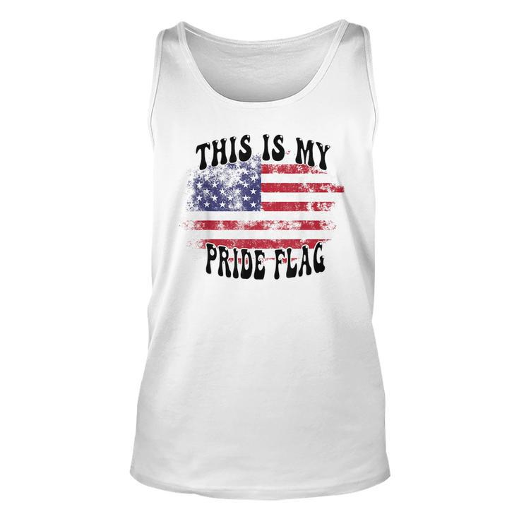 This Is My Pride Flag Usa American Patriotic Patriotic Tank Top