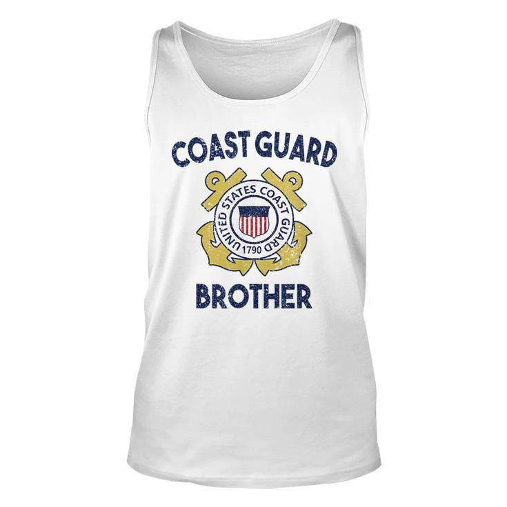 Proud Us Coast Guard Brother Military Pride Pride Month  Tank Top