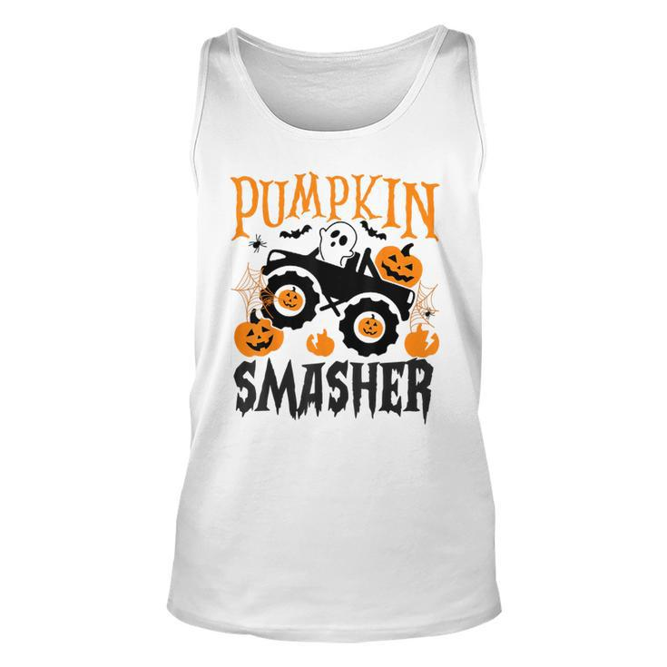 Pumpkin Smasher Monster Truck Halloween Night Tank Top