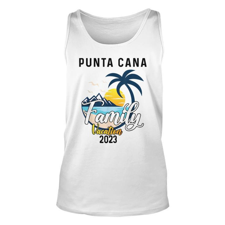 Punta Cana Family Vacation 2023 Matching Dominican Republic  Unisex Tank Top