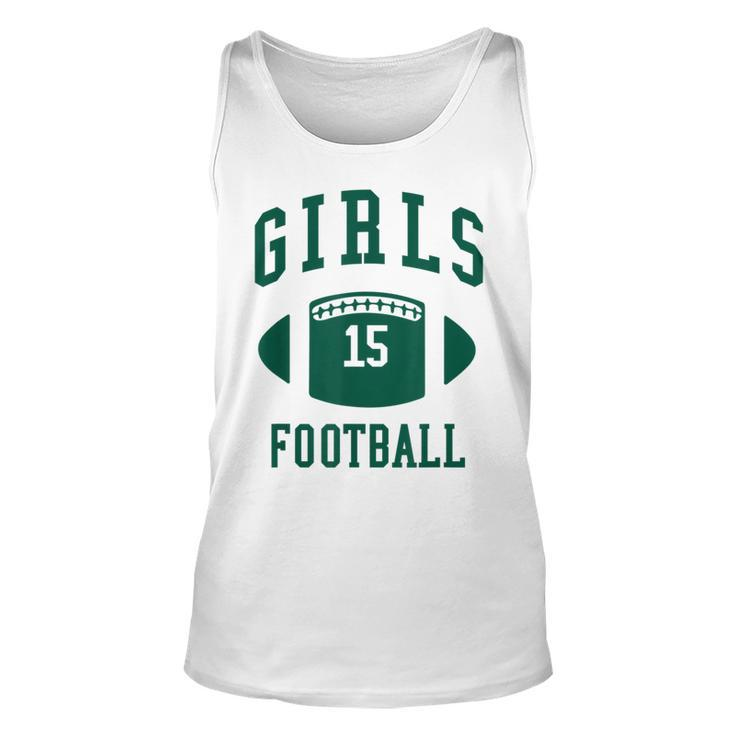 Rachel Green Girls Football  Football Funny Gifts Unisex Tank Top