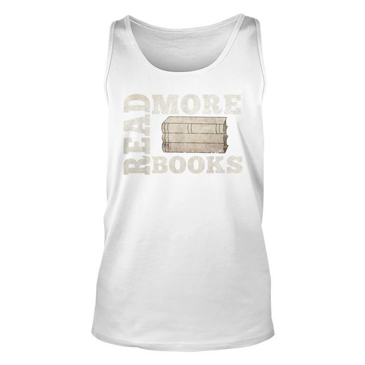 Read More Books Book  Reading English Lit Funny  Unisex Tank Top