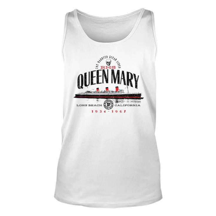 Rms Queen Mary The North Atlantic Ocean From 1936 To 1967 Tank Top