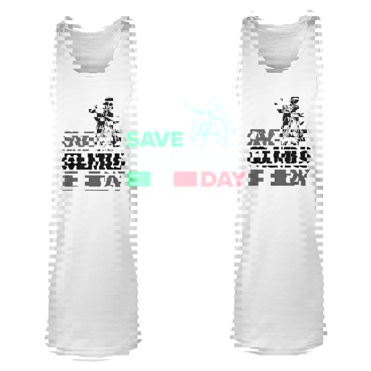 Save Columbus Day - Italian Pride Unisex Tank Top