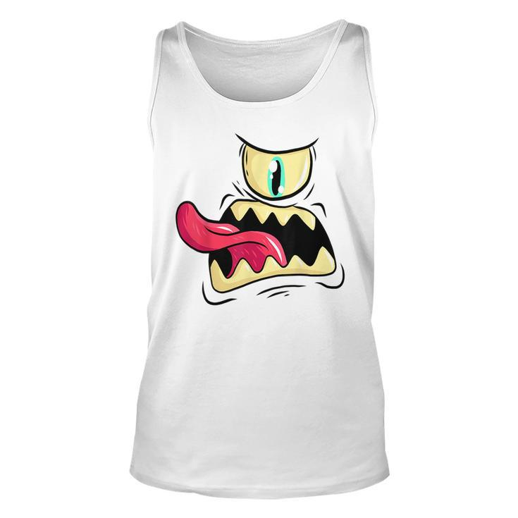 Scary Monster Costume Kids Funny Carneval  Unisex Tank Top