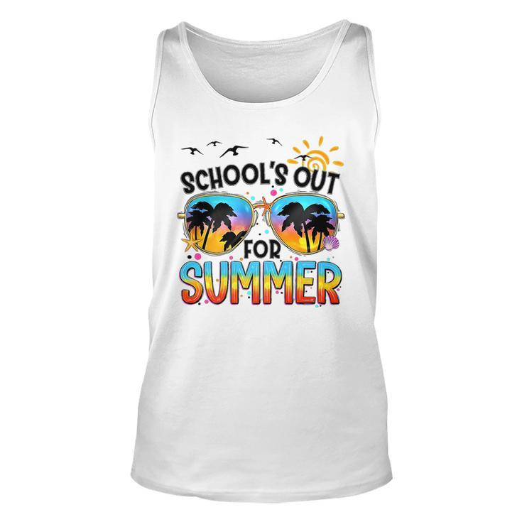 Schools Out For Summer Last Day Of School BeachSummer Unisex Tank Top
