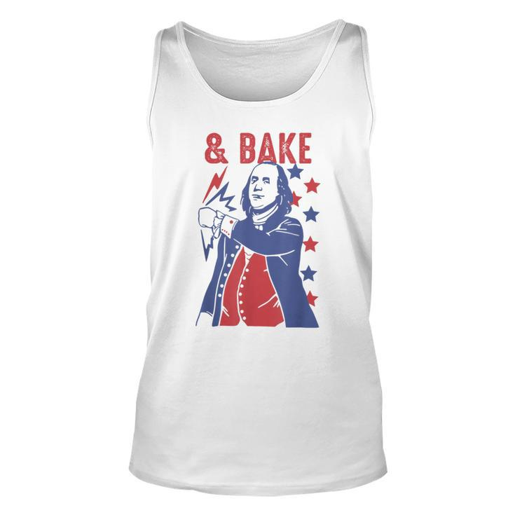 Shake And Bake Funny Couple Matching 4Th Of July Bake  Unisex Tank Top