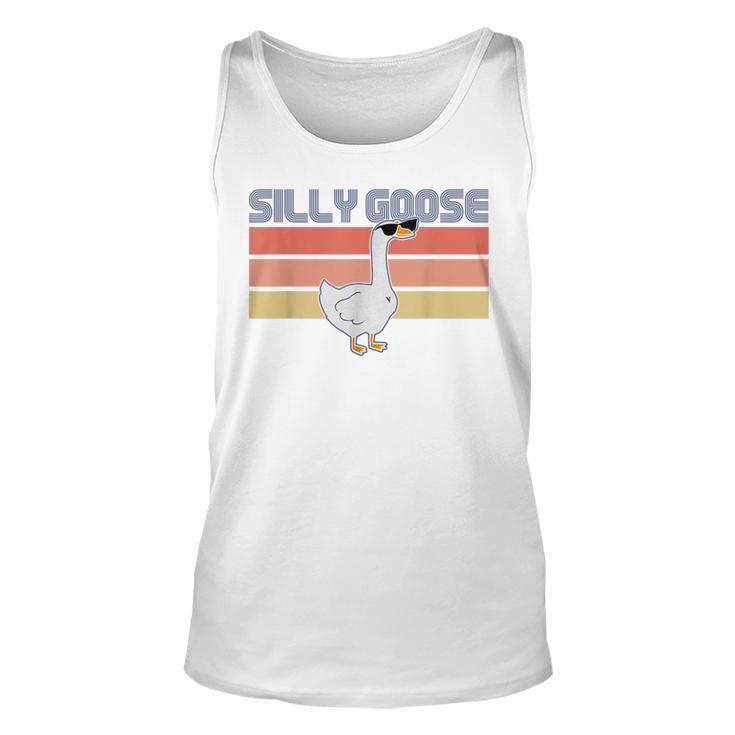 Silly Goose On The Loose Silly Goose University Retro Tank Top