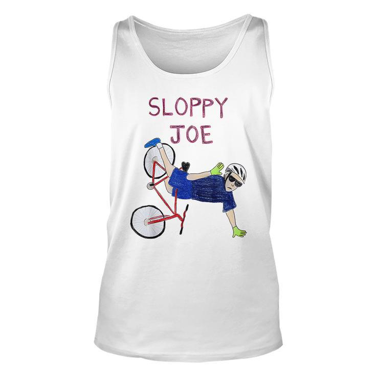 Sloppy Joe Running The Country Is Like Riding A Bike Tank Top