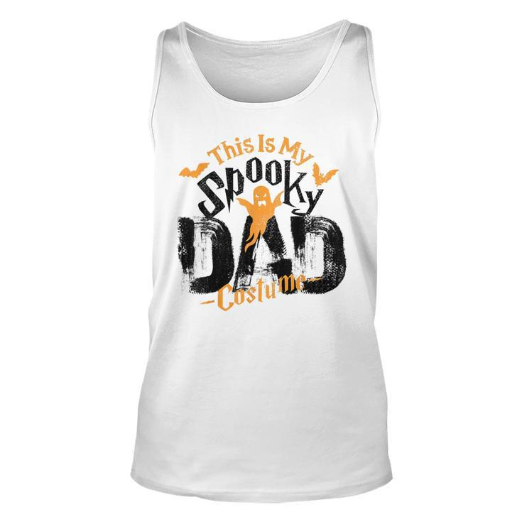 Spooky Dad Halloween Costume For Daddy Grandpa Husband Uncle Tank Top