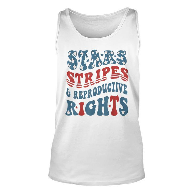 Stars And Stripes And Reproductive Rights America Flag Unisex Tank Top