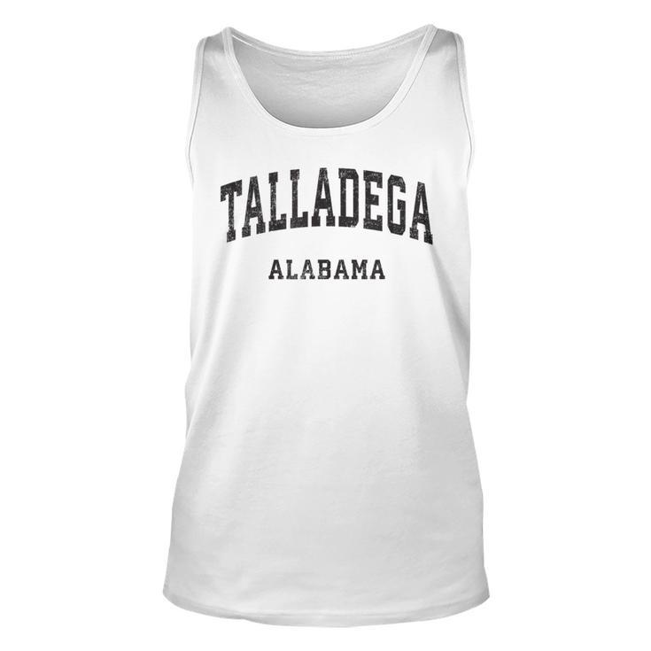 Talladega Alabama Al Vintage Athletic Sports Design  Unisex Tank Top