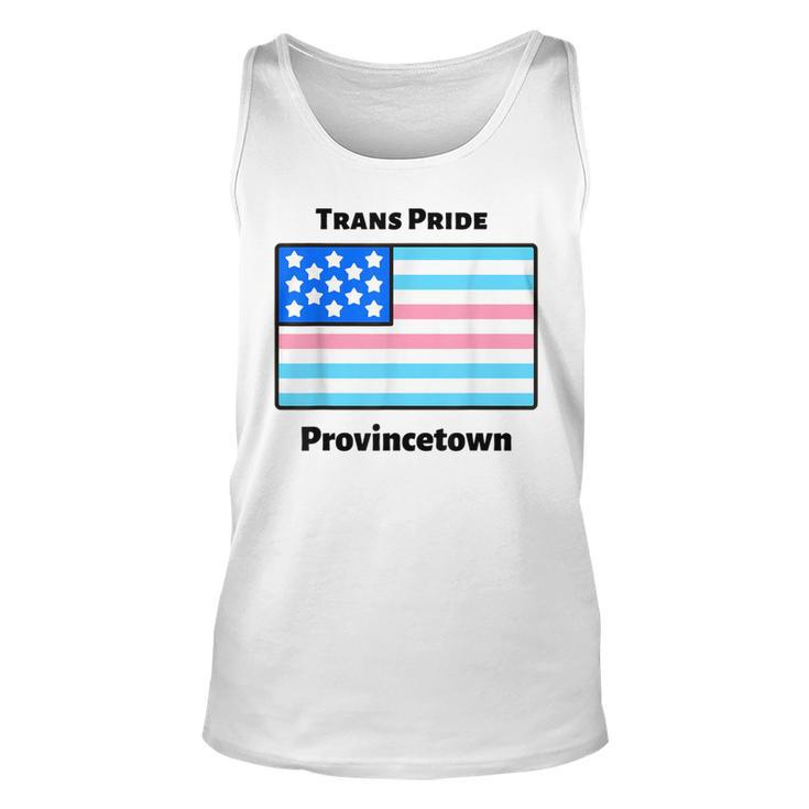 Trans Pride Provincetown Flag Unisex Tank Top