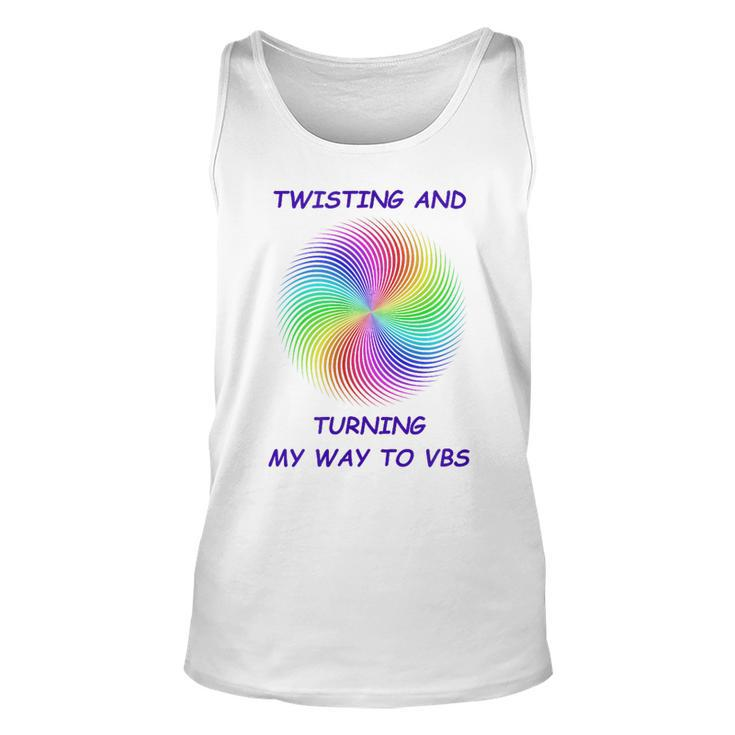 Twists And Turns Adventure At Vbs This Summer  Unisex Tank Top