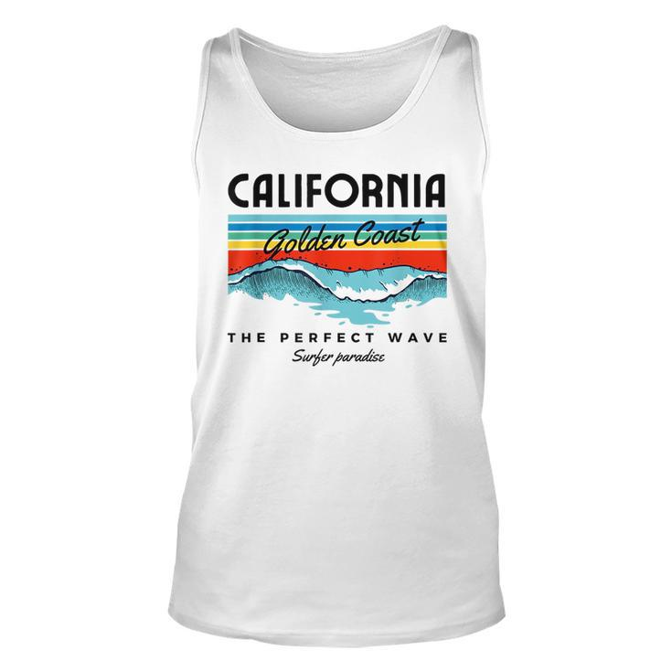 Unique California Design Surf Vintage Beach Sweet Unisex Tank Top
