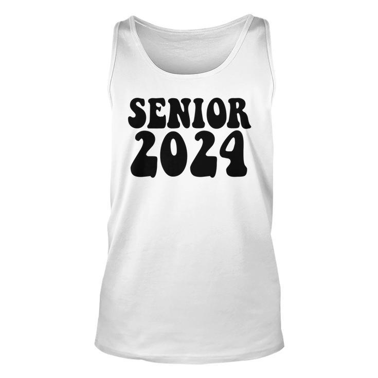 Vintage Senior 2024 Class Of 2024 Highschool Graduation Tank Top