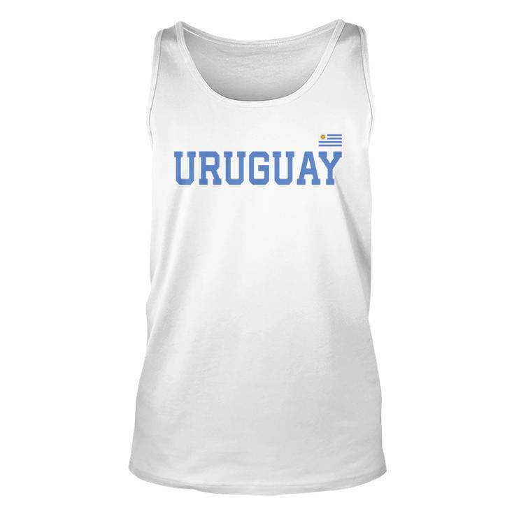 Vintage Uruguayuan Flag Uruguay Pride Roots Heritage Tank Top