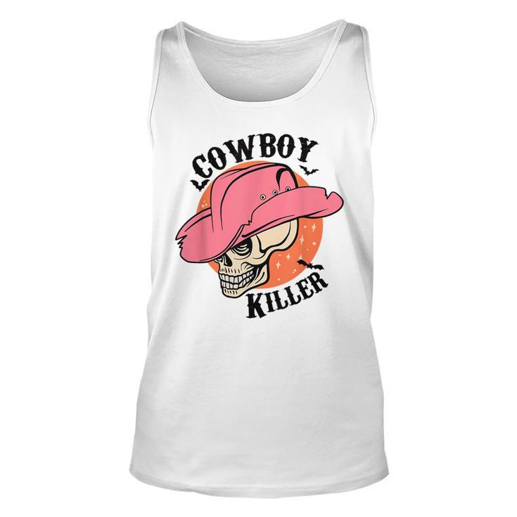 Western Cowgirl Cowboy Killer Skull Cowgirl Rodeo Girl Rodeo Tank Top