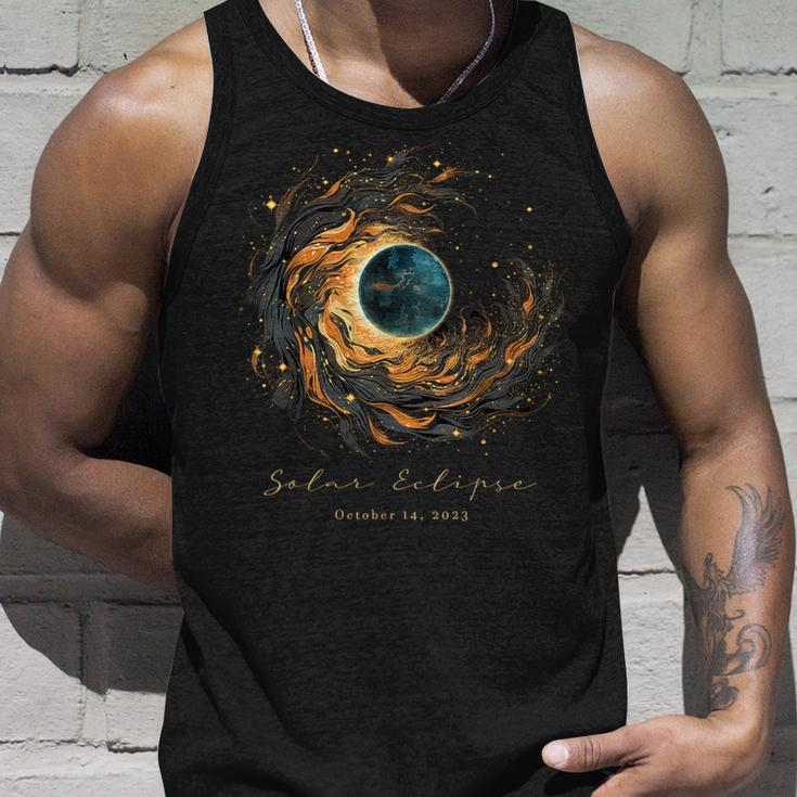 2023 Annular Solar Eclipse Chaser Fan Watching Oct 14 Tank Top Gifts for Him