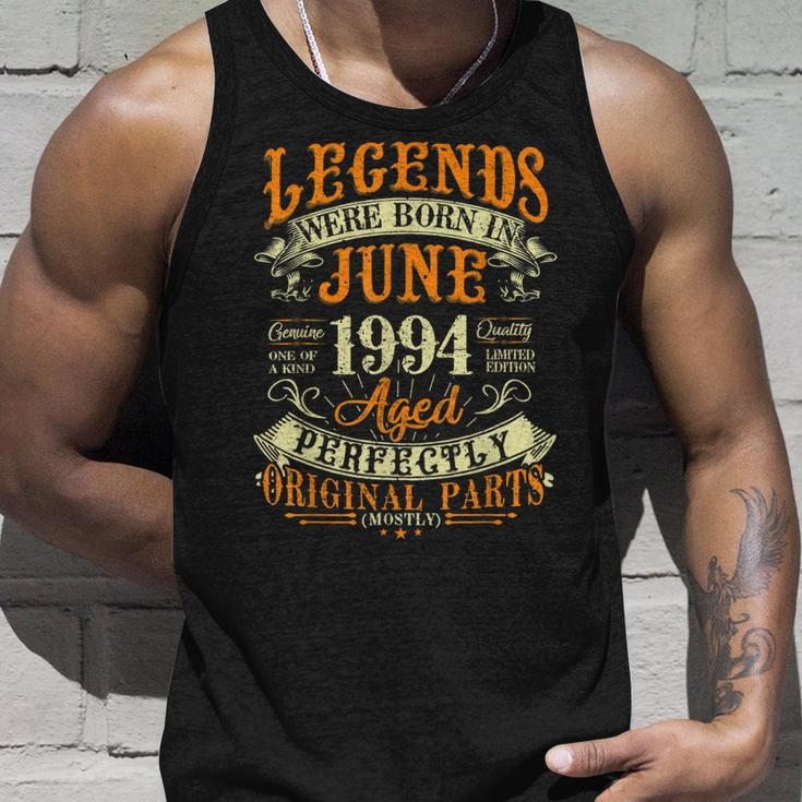 28Th Birthday Gift 28 Years Old Legends Born In June 1994 Unisex Tank Top Gifts for Him