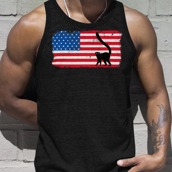 4Th Of July Animal Lemur Shirts American Flag Usa Patriotic 2 Unisex Tank Top Gifts for Him