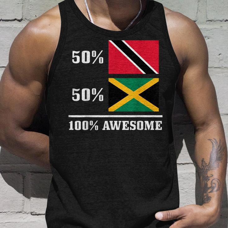 50 Trinidad & Tobago 50 Jamaica Jamaican Flag Pride Unisex Tank Top Gifts for Him