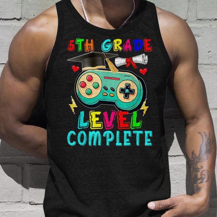 5Th Grade Level Complete Cute Game Controller Gamer Graduate Tank Top Gifts for Him