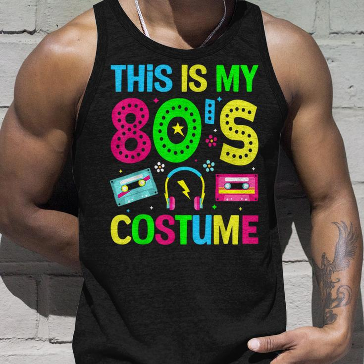 This Is My 80'S Costume Outfit Eighties Retro Party Tank Top Gifts for Him