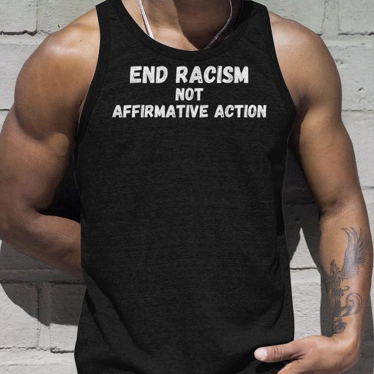 Affirmative Action Support Affirmative Action End Racism Racism Tank Top Gifts for Him