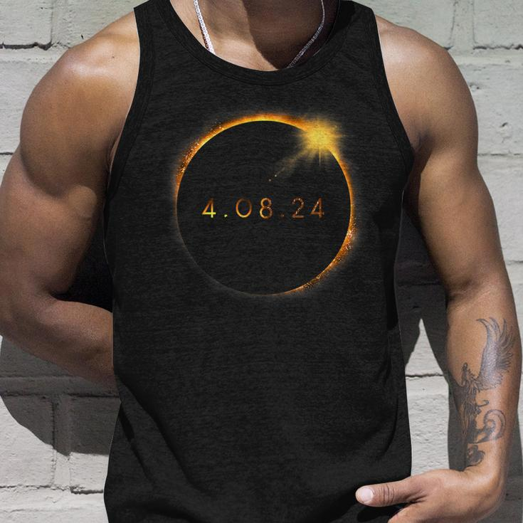 America Totality Spring 40824 Total Solar Eclipse 2024 Unisex Tank Top Gifts for Him